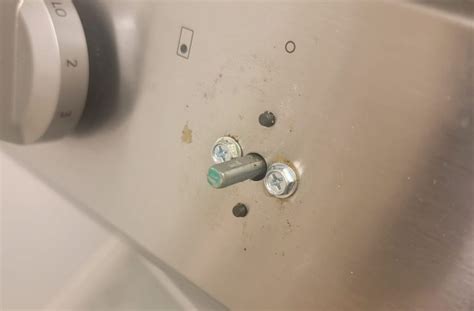 samsung stove knob won't turn